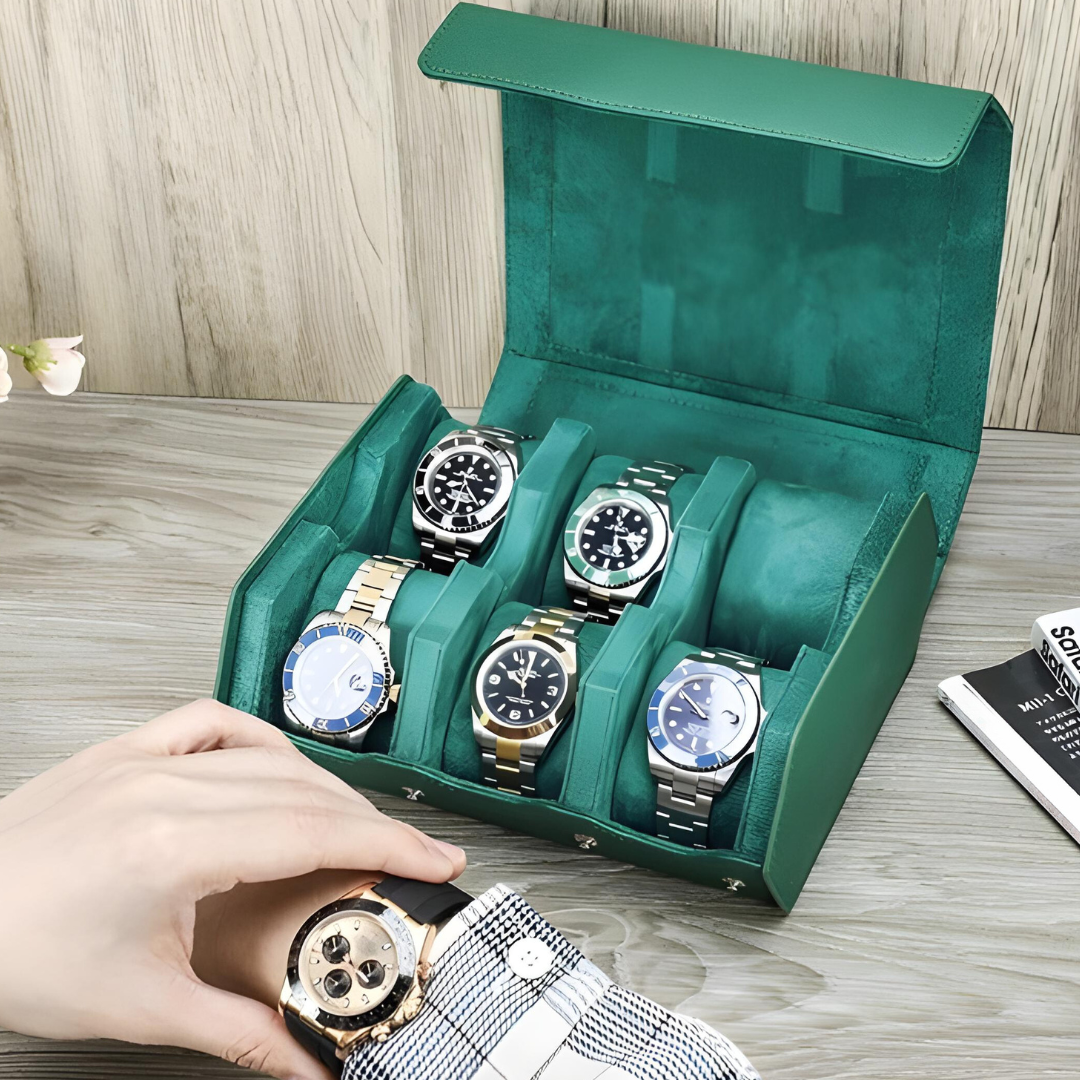 Étui de voyage - Émeraude™ - 6 montres