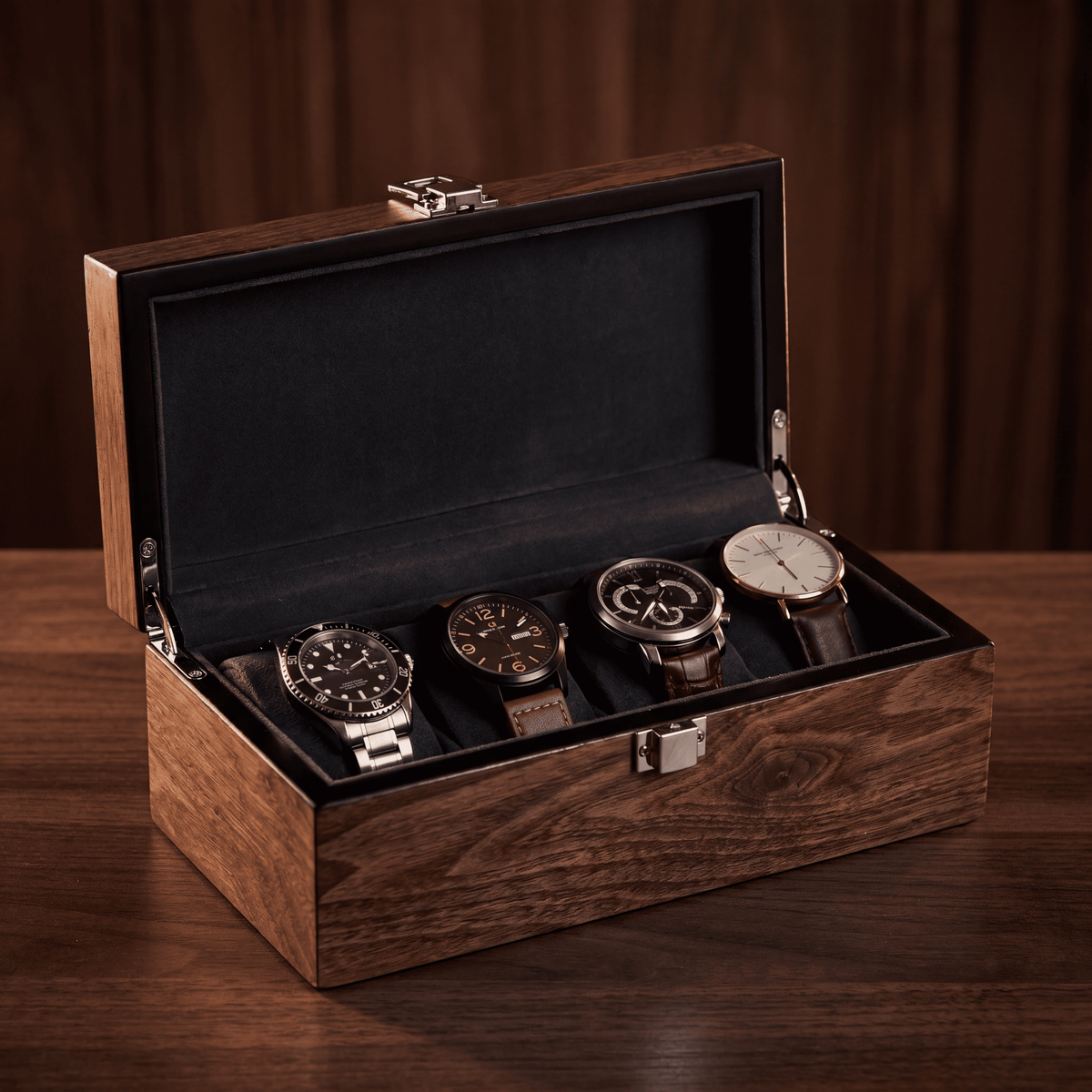Boîte à Montre - Morphée™ - 4 Montres