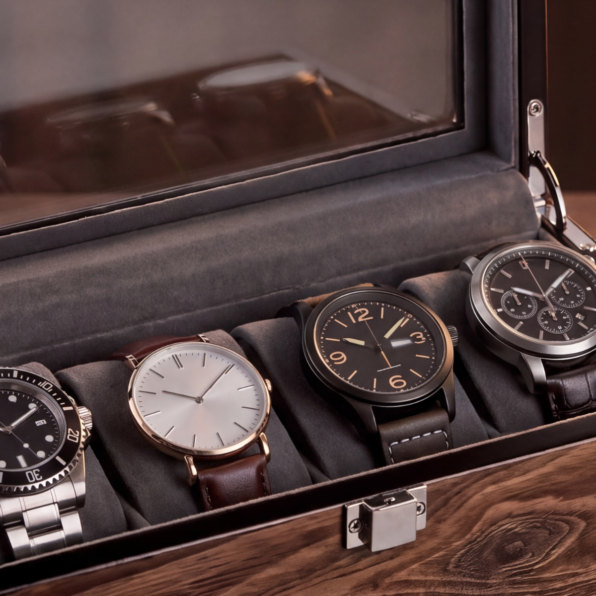 Boîte à Montre - Morphée™ - 4 Montres