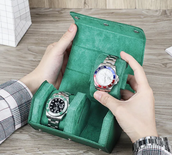 Étui de voyage - Émeraude™ - 2 montres