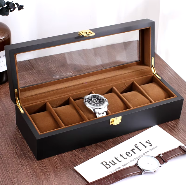 Boîte à Montre - Diplomate™ - 6 montres