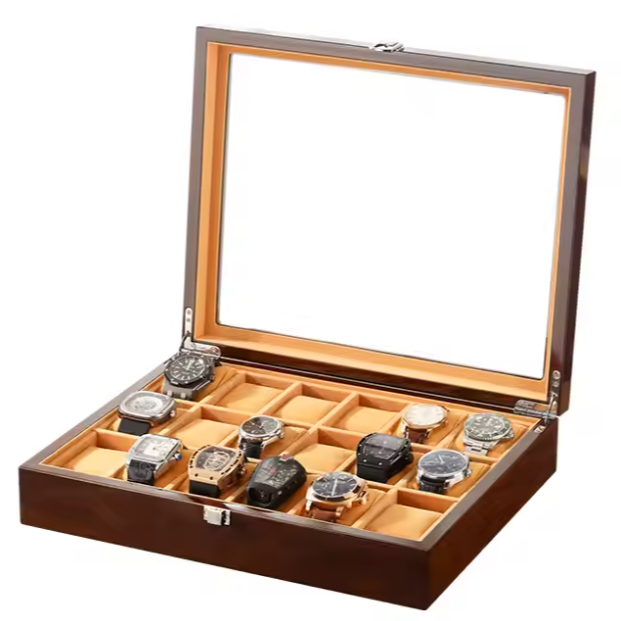 Boîte à Montre - Maître du Temps Brun™ - 18 montres