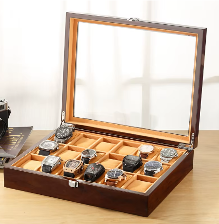 Boîte à Montre - Maître du Temps Brun™ - 18 montres