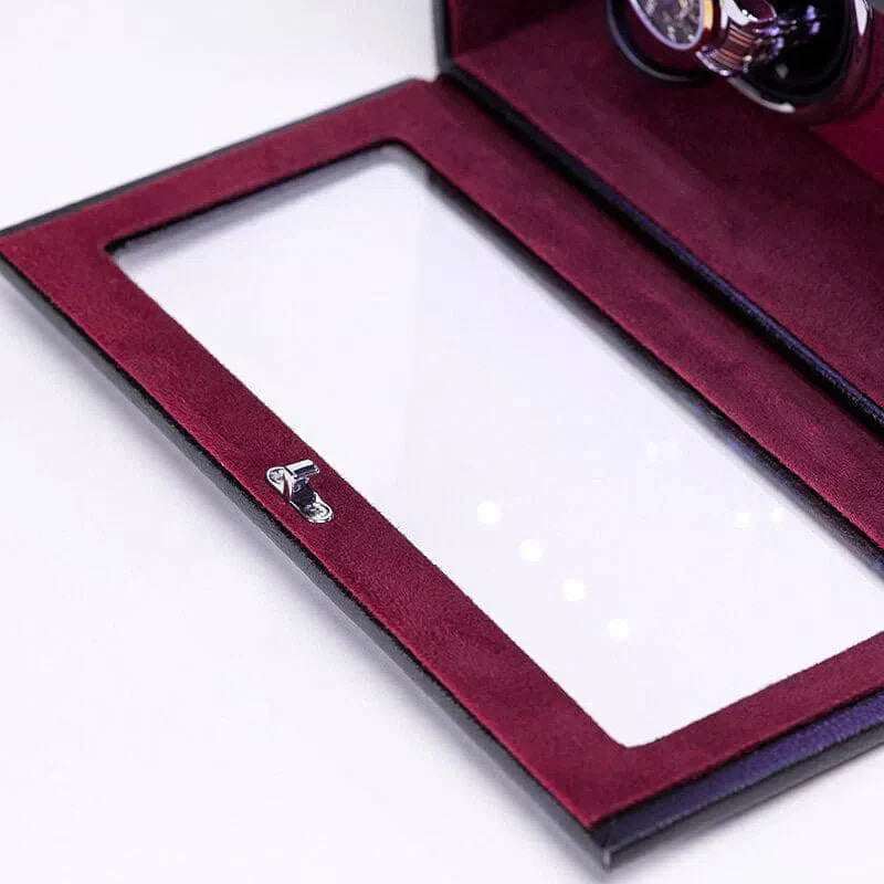 Remontoir et boîte à bijoux – Rouge