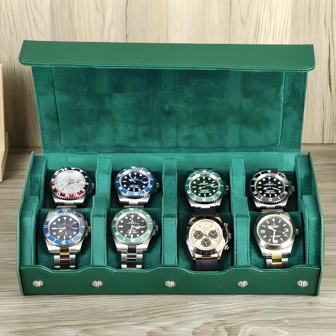 Étui de voyage - Émeraude™ - 8 montres