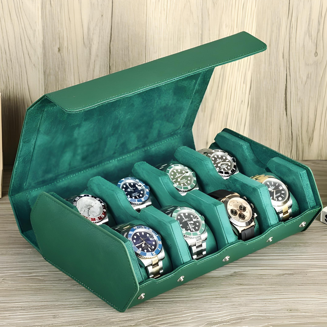 Étui de voyage - Émeraude™ - 8 montres