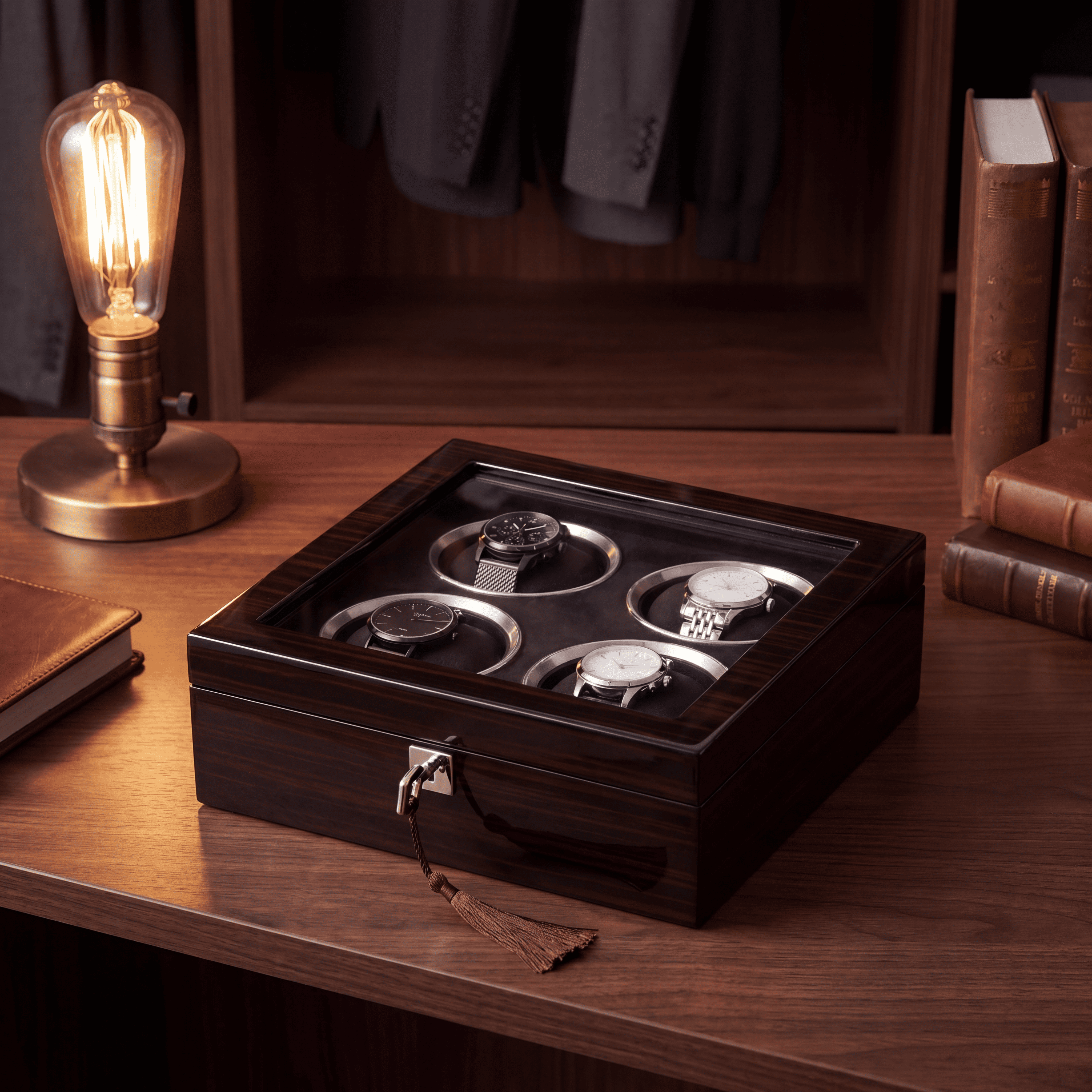 Boîte à Montre - Monarch™ – 4 Montres