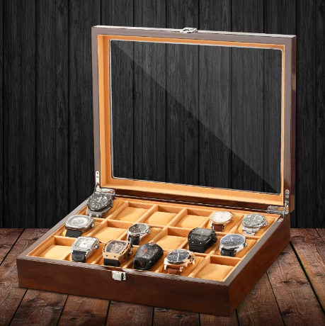 Boîte à Montre - Maître du Temps Brun™ - 18 montres