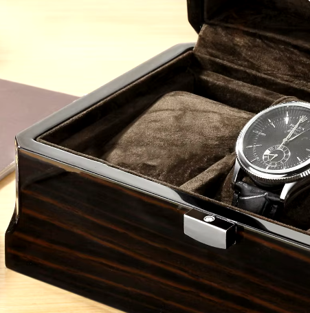 Boîte à Montre - Maître du Temps Noir™ - 3 montres