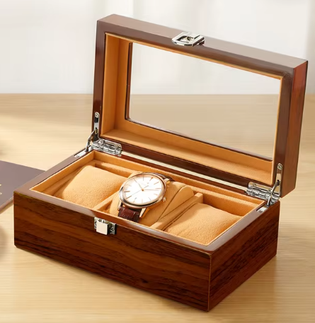 Boîte à Montre - Maître du Temps Brun™ - 3 montres