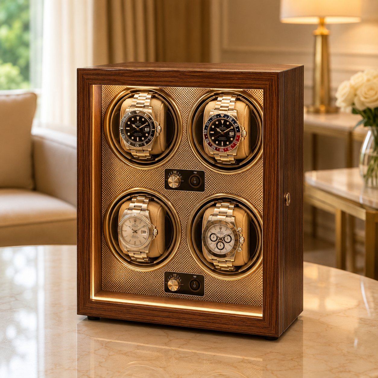 Remontoir Aurora™ – 4 Montres