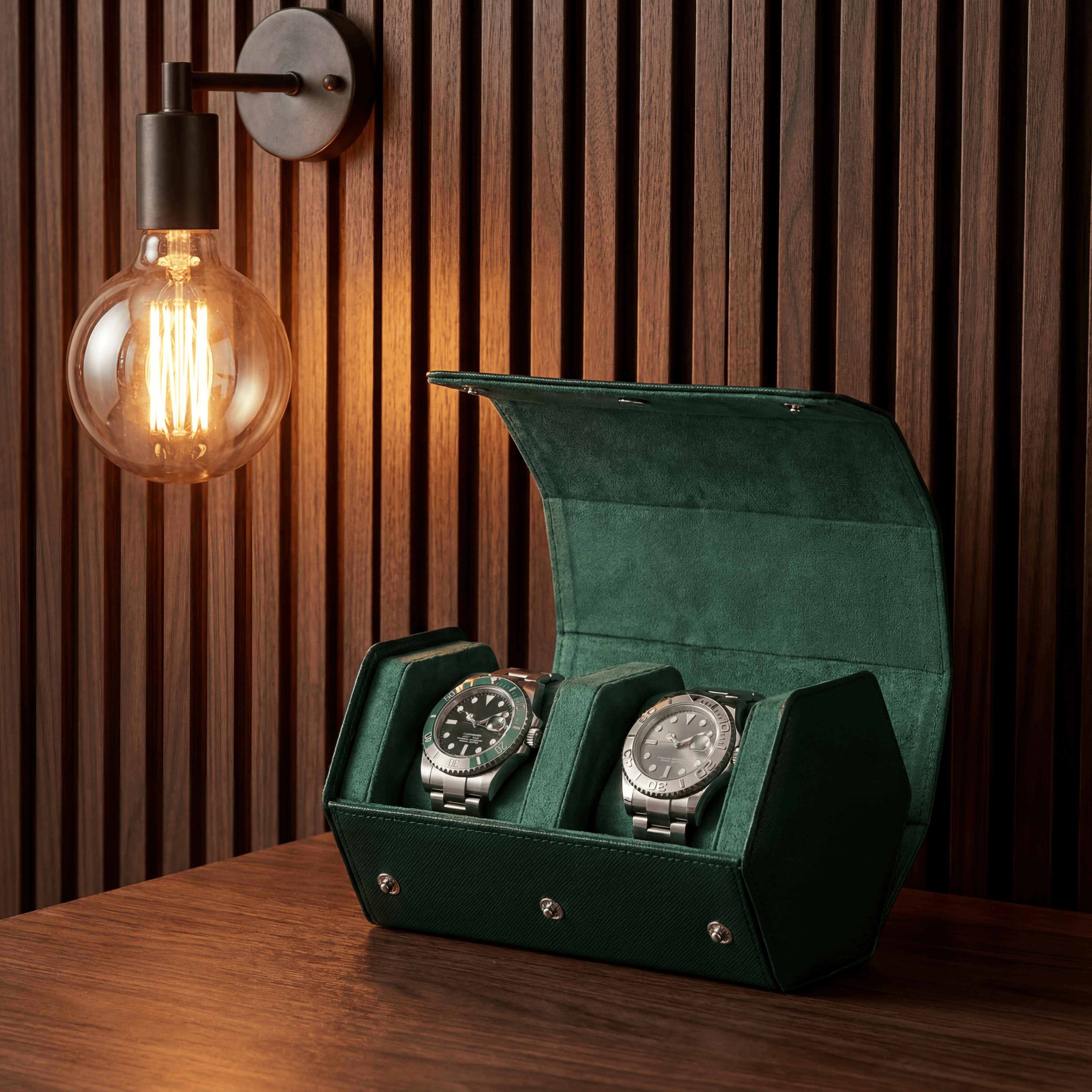 Étui de voyage - Émeraude™ – 2 Montres