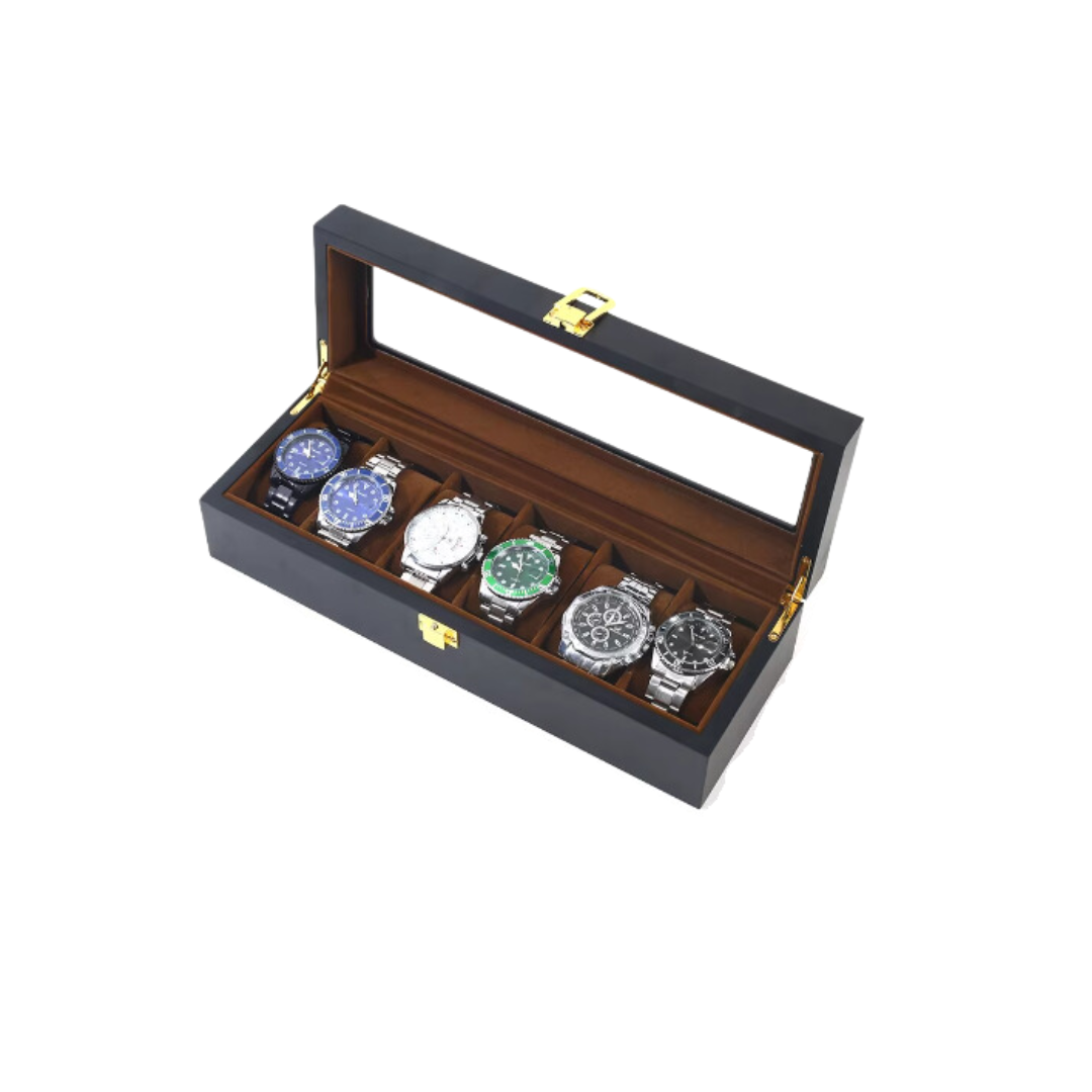 Boîte à Montre - Diplomate™ - 6 montres