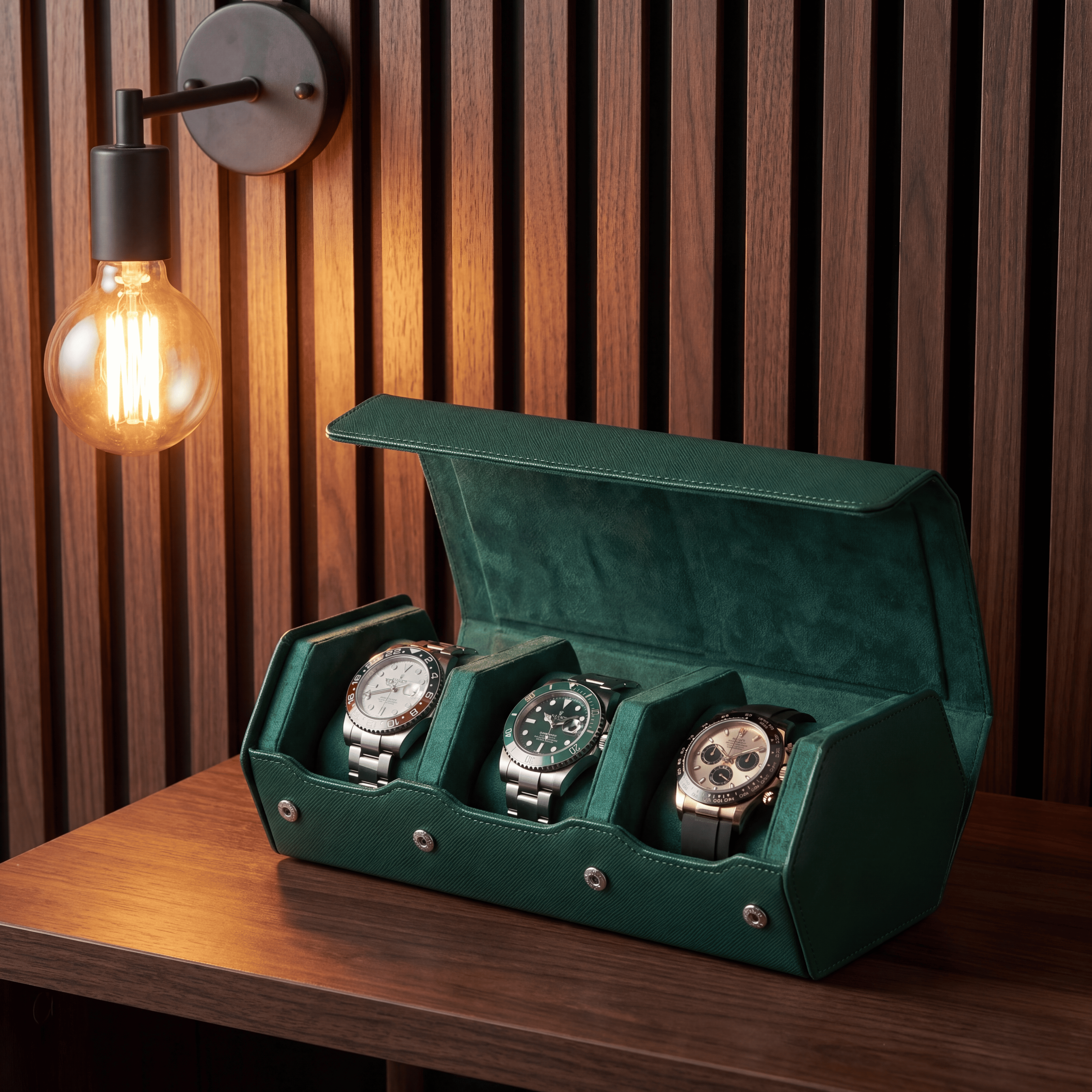Étui de voyage - Émeraude™ – 3 Montres